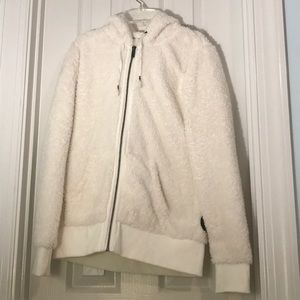 ROXY fuzzy, Zip up jacket. Worn maybe once